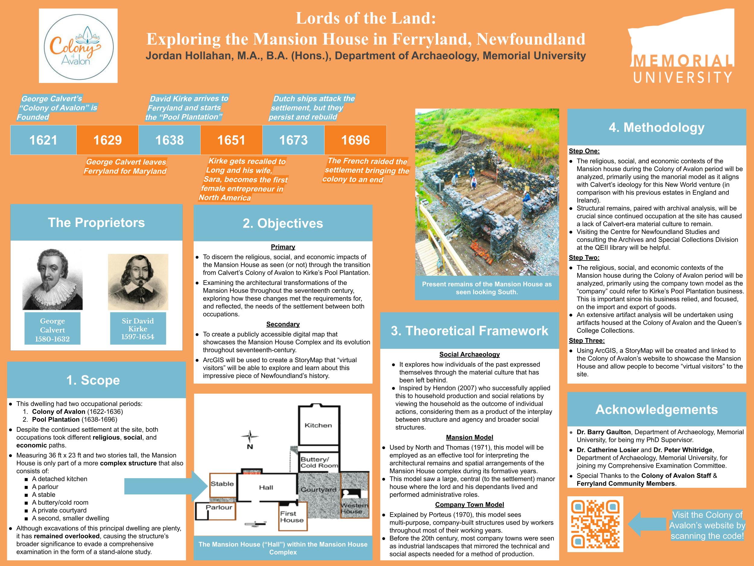 Jordan Hollahan's poster for the Cultural Explorations 2024 conference